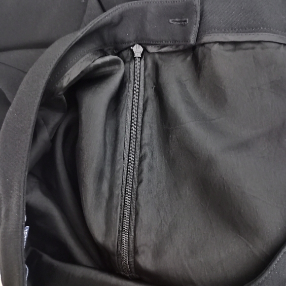 Ann Taylor Petites Black Wide Leg Work Dressy Pants Trousers(#371) - Picture 7 of 7